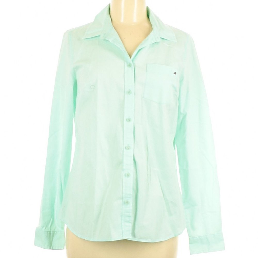 Tommy Hilfiger Button-Down Shirt Medium EUC